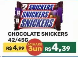 Calvi Supermercados chocolate snickers oferta
