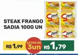 Calvi Supermercados steak frango sadia oferta