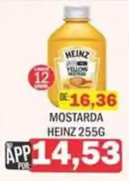 Supermercados Mendonça Mostarda heinz oferta
