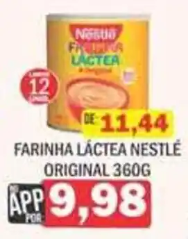 Supermercados Mendonça Farinha láctea nestlé original oferta