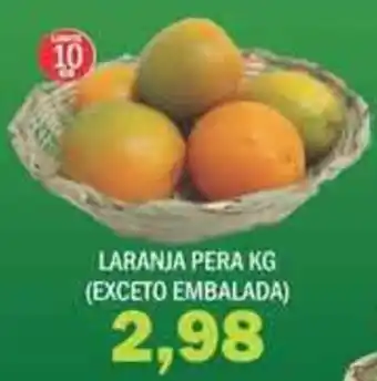 Supermercados Mendonça Laranja pera kg oferta
