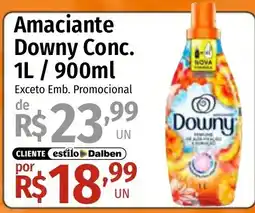 Supermercado Dalben Amacianete downy conc. oferta