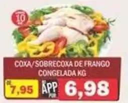 Supermercados Mendonça Coxa/sobrecoxa de frango congelada kg oferta