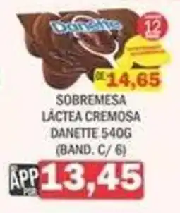 Supermercados Mendonça Sobremesa láctea cremosa danette oferta