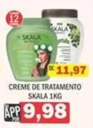 Supermercados Mendonça Creme de tratamento skala oferta