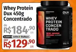 Supermercado Dalben Whey protein dux concentrado oferta