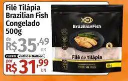 Supermercado Dalben Filé Tilápia Brazilian Fish oferta