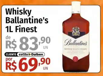 Supermercado Dalben Whisky Ballantine's 1L Finest oferta