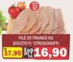 Supermercados Mendonça Filé de frango kg oferta