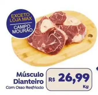 Músculo Dianteiro Com Osso Resfriado