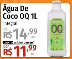 Supermercado Dalben Água de coco oq integral oferta