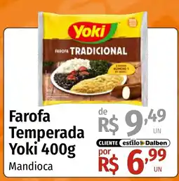 Supermercado Dalben Farofa temperada yoki oferta