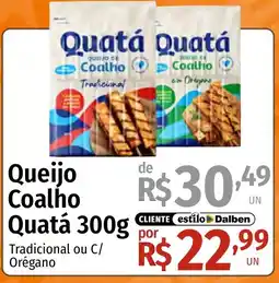 Supermercado Dalben Queijo Coalho Quatá oferta