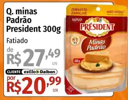 Supermercado Dalben minas padrão president oferta