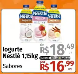 Supermercado Dalben logurte nestlé oferta