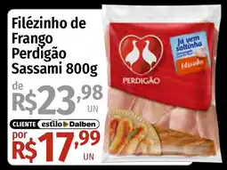Supermercado Dalben Filézinho de Frango Perdigão Sassami oferta