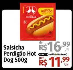 Supermercado Dalben Salsicha Perdigão Hot Dog oferta