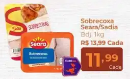 Super Kan Sobrecoxa seara/sadia oferta