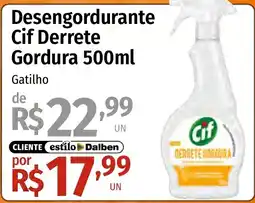 Supermercado Dalben Desengordurante Cif Derrete Gordura oferta