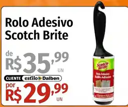 Supermercado Dalben Rolo Adesivo Scotch Brite oferta