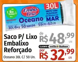 Supermercado Dalben Saco p/ lixo embalixo reforçado oferta