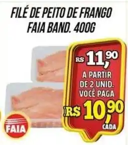 Zattão Supermercado Filé de peito de frango faia band oferta