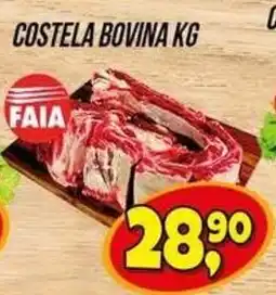 Zattão Supermercado Costela bovina kg oferta