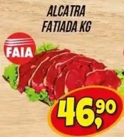 Zattão Supermercado alcatra fatiada kg oferta