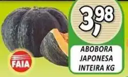 Zattão Supermercado Abóbora japonesa inteira oferta