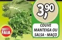 Zattão Supermercado couve manteiga ou salsa - maço oferta