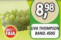 Zattão Supermercado Uva thompson band oferta