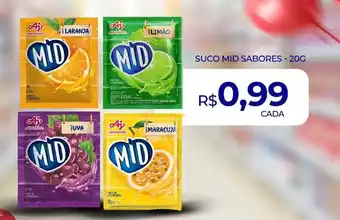 Supermercado Precito suco mid sabores oferta