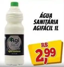Zattão Supermercado Água sanitária agifácil 1l oferta