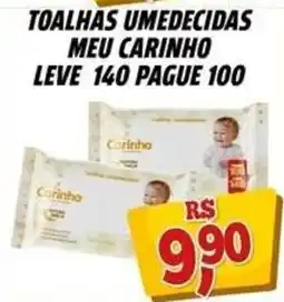 Zattão Supermercado toalhas umedecidas meu carinho oferta
