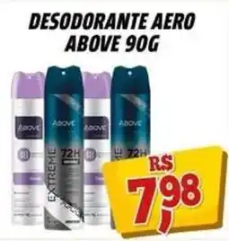 Zattão Supermercado Desodorante aero above oferta