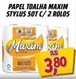 Zattão Supermercado Papel toalha maxim stylus oferta