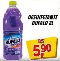 Zattão Supermercado Desinfetante buffalo 2l oferta