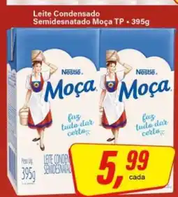 Rede Supermarket Leite Condensado Semidesnatado Moça TP oferta