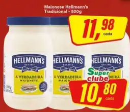 Rede Supermarket Maionese Hellmann's Tradicional oferta