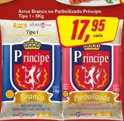 Rede Supermarket Arroz Branco ou Parboilizado Príncipe oferta