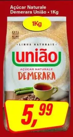 Rede Supermarket Açúcar Naturale Demerara União oferta