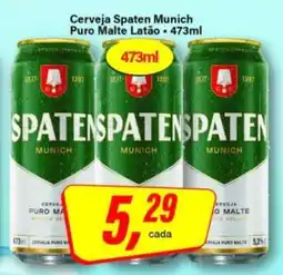 Rede Supermarket Cerveja Spaten Munich oferta