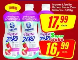 Rede Supermarket Iogurte Líquido Batavo Pense Zero Sabores oferta