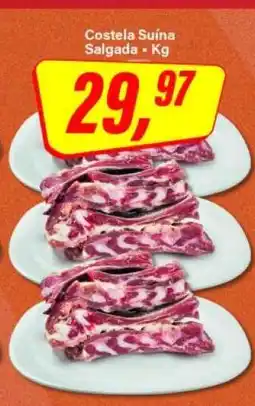 Rede Supermarket Costela Suína Salgada oferta