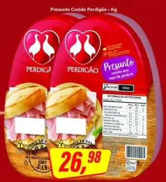 Rede Supermarket Presunto Cozido Perdigão oferta
