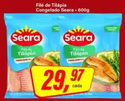 Rede Supermarket Filé de tilápia oferta