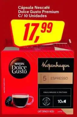 Rede Supermarket Cápsula Nescafé Dolce Gusto Premium C/ 10 Unidades oferta