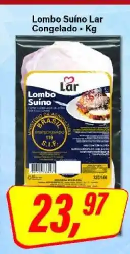 Rede Supermarket Lombo Suíno Lar oferta