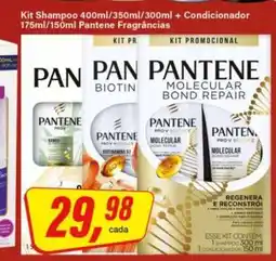Rede Supermarket Kit Shampoo + Condicionador Pantene Fragrâncias oferta