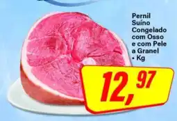 Rede Supermarket Pernil Suíno Congelado com Osso e com Pele a Granel - Kg oferta